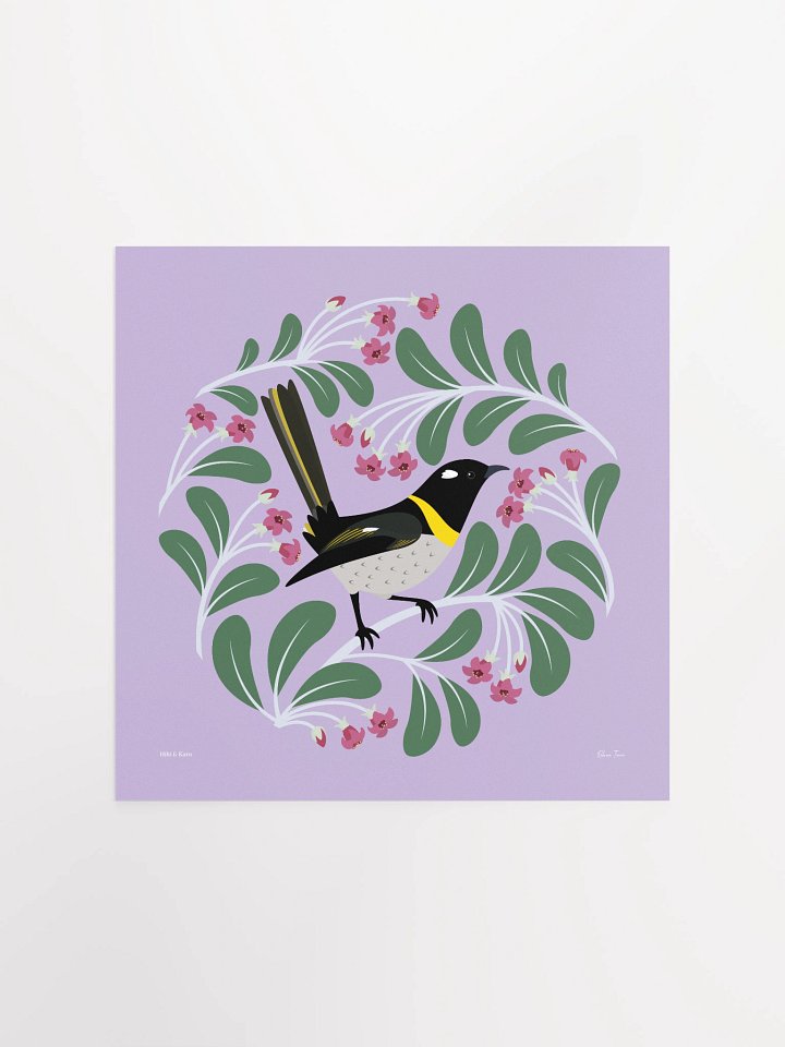 Hihi in Karo Unframed Wall Art product image (3)