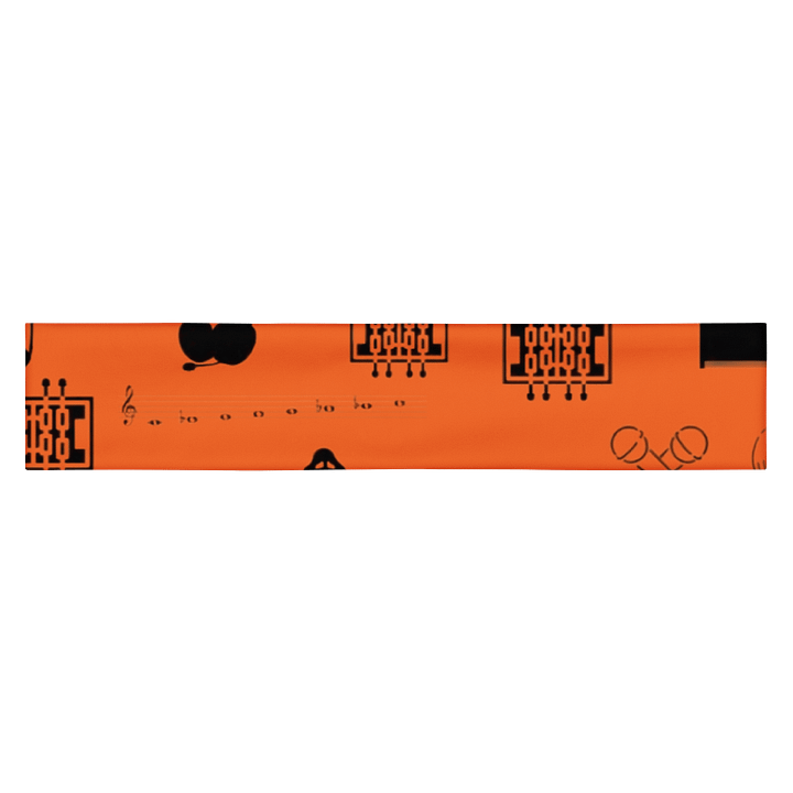 Orange Vlog Academy All-Over Print Headband product image (1)