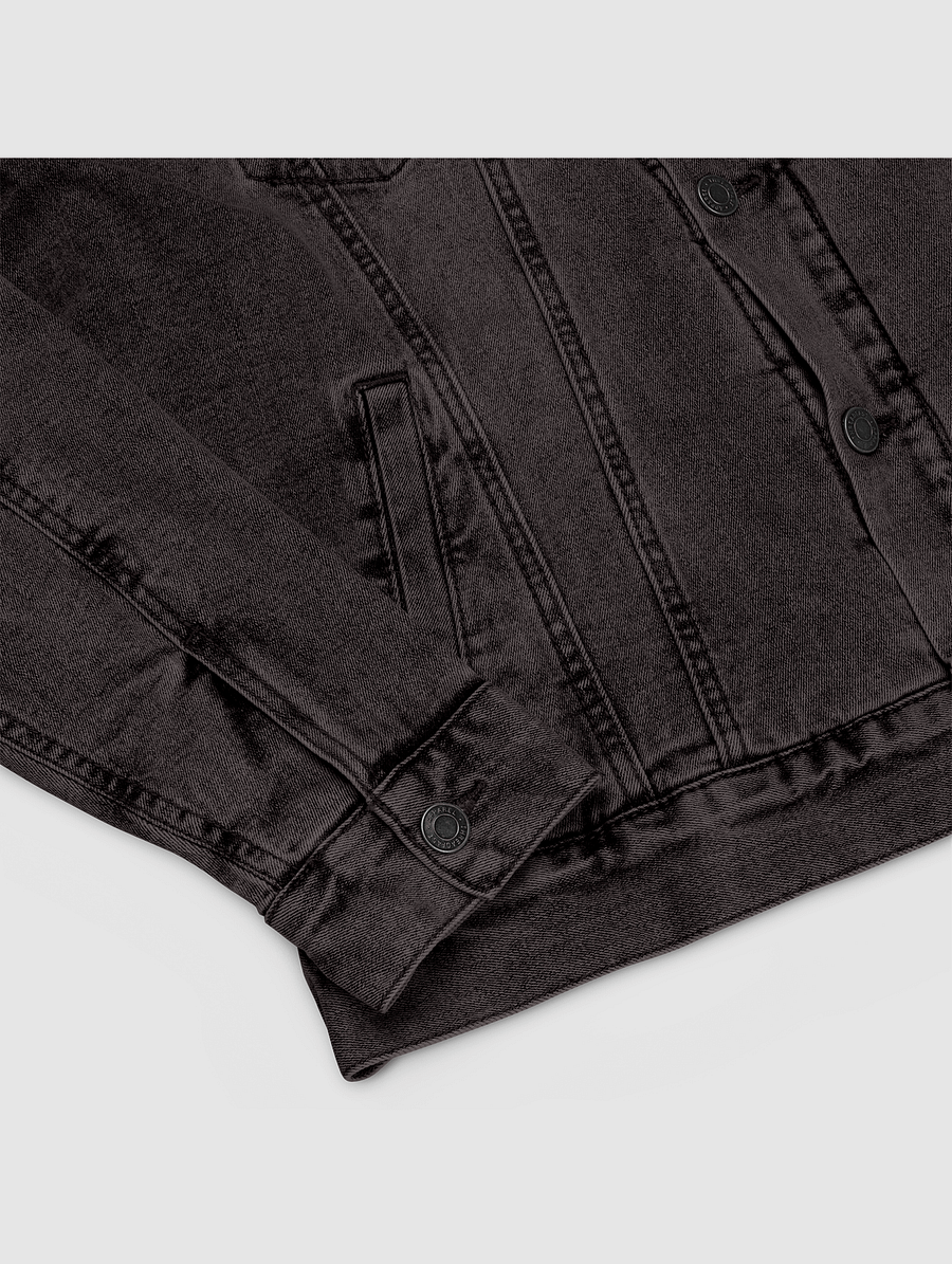 Vintage Logo Sherpa Lined Denim Jacket product image (9)