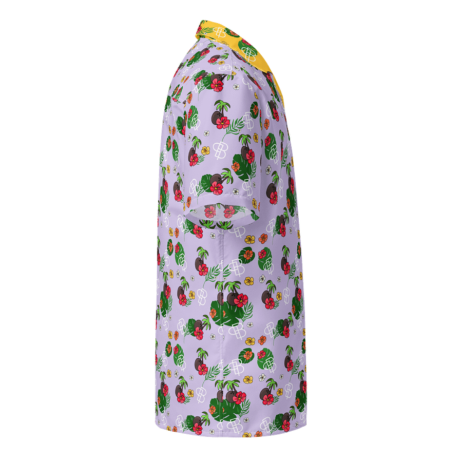 Tropical Island Hawaiian Shirt - Lilac product image (4)