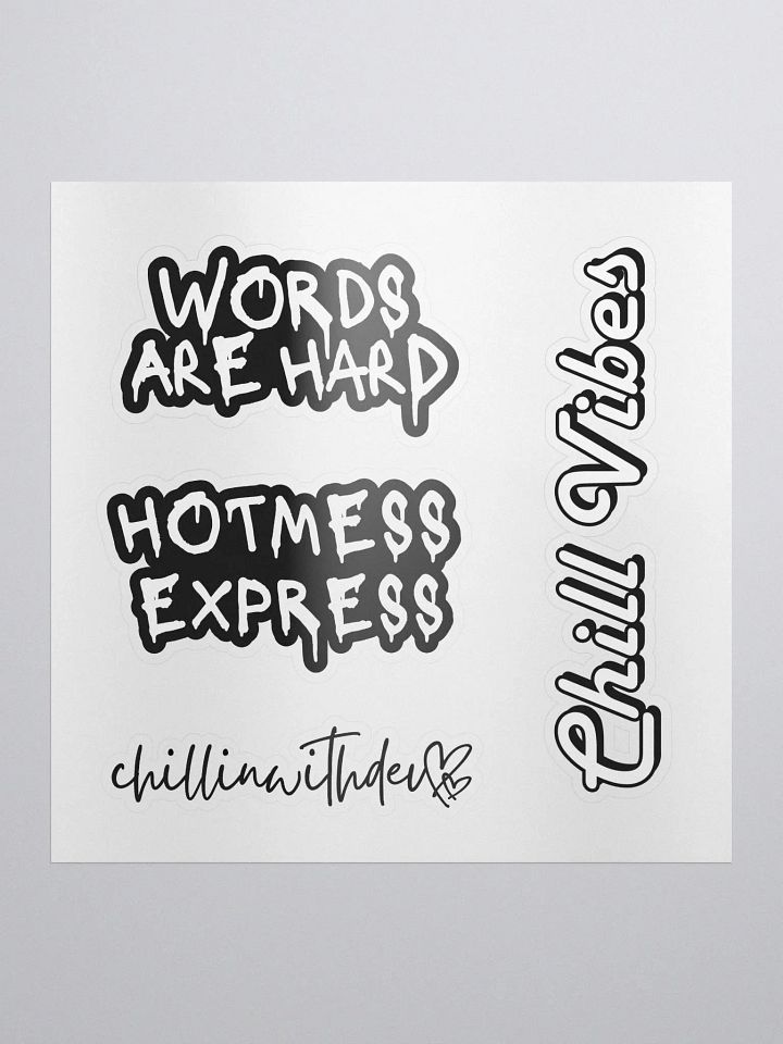 Black & White Sticker Pack product image (1)