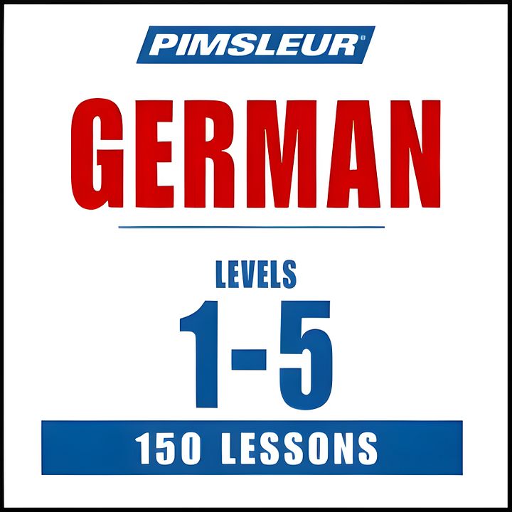 Pimsleur German Levels 1-5: Learn to Speak and Understand German with Pimsleur Language Programs product image (1)