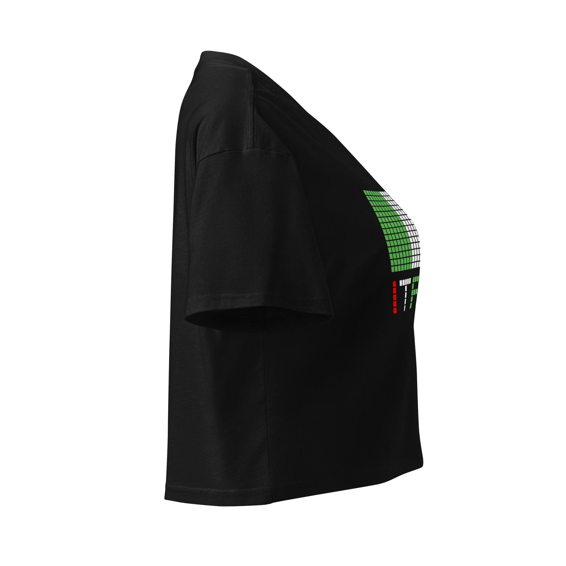 Italian Flag Women's Crop Top product image (6)