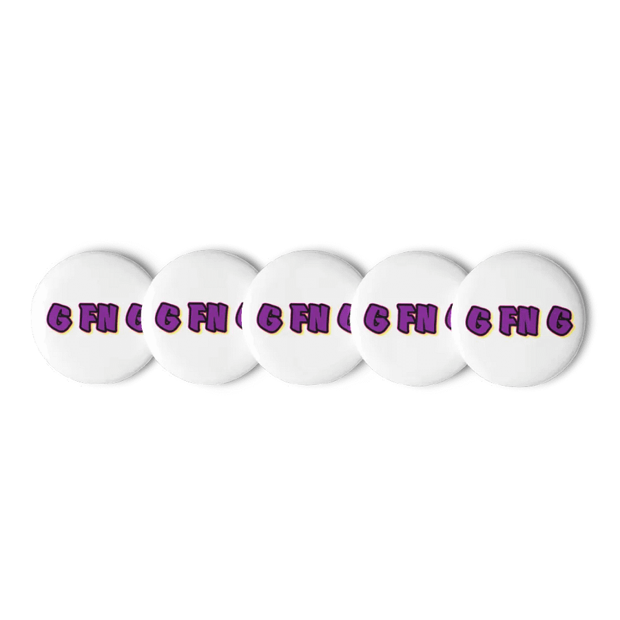 Vibrant GFNG Pin Button Set product image (6)