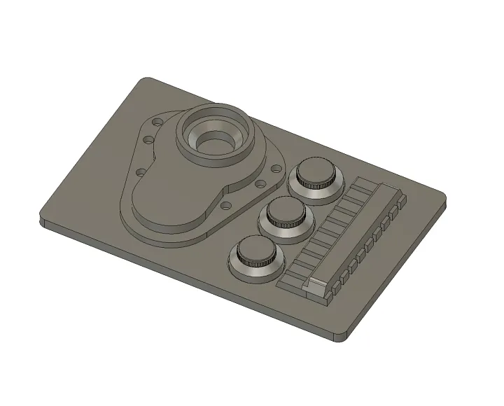 Star Wars Rogue One Inspired "Com" Prop/Accessory 3D Model product image (1)