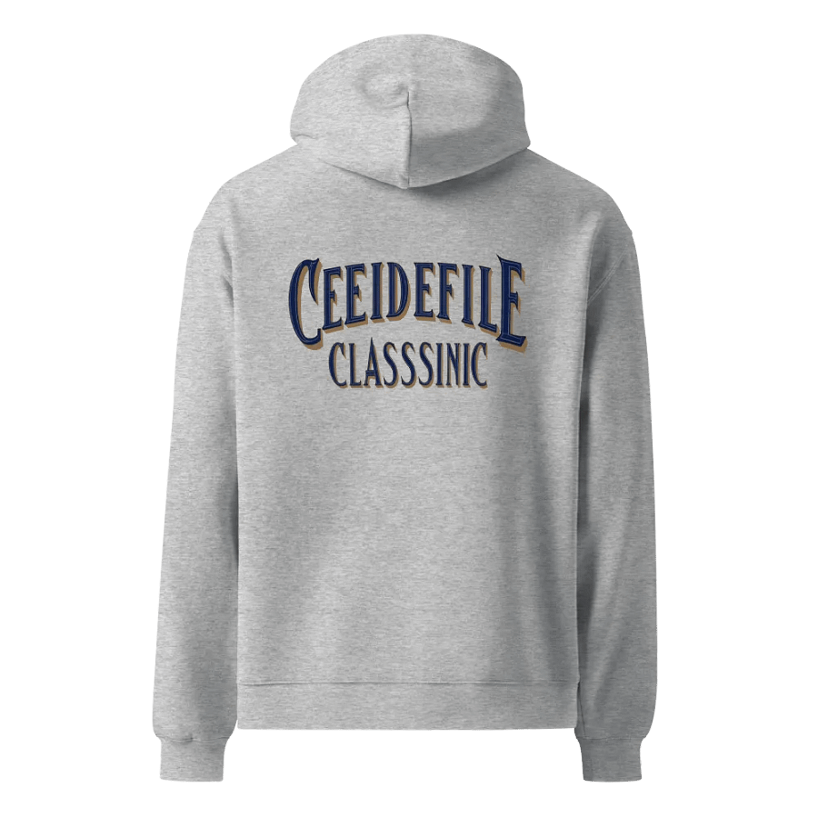 Classinic 3D Text Unisex Hoodie product image (1)