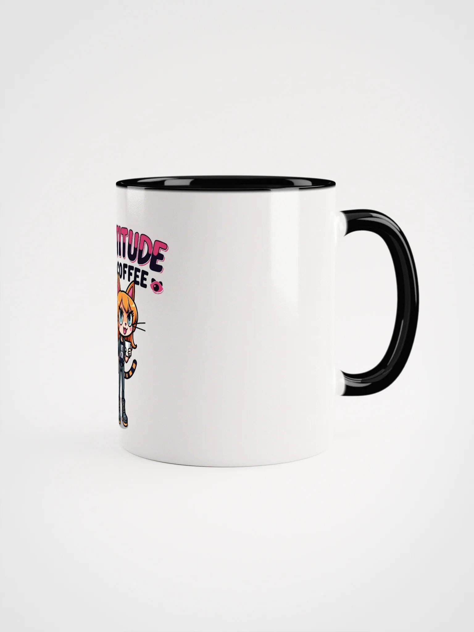 Cattitude and Coffee Ceramic Mug product image (14)