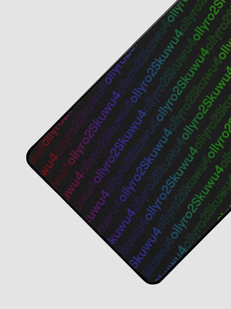 ollyro2Skuwu4 Rainbow Print Desk Mat product image (3)
