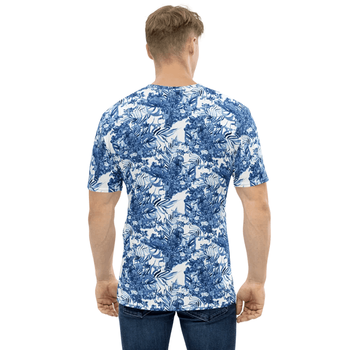 Azure Jungle | Crew Neck T-Shirt product image (2)