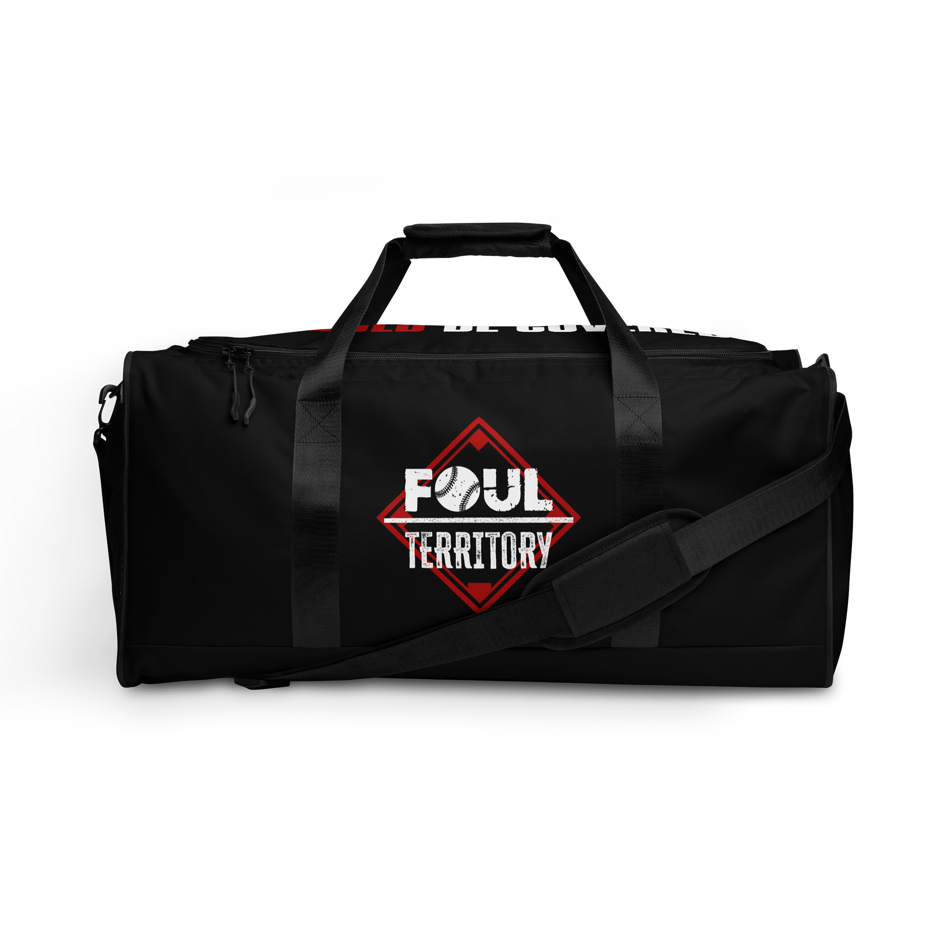 Foul Territory Black Duffle Bag product image (1)