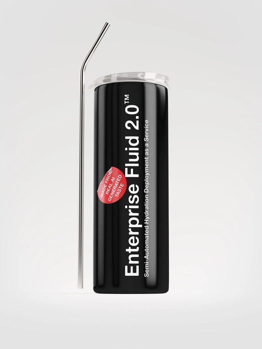Enterprise Fluid 2.0 - Stainless Steel Tumbler (Black) product image (1)