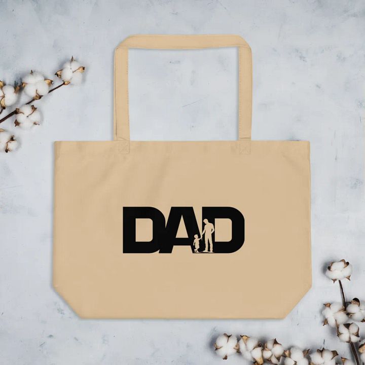 Dad Son Dark Mystery Organic Tote Bag product image (2)