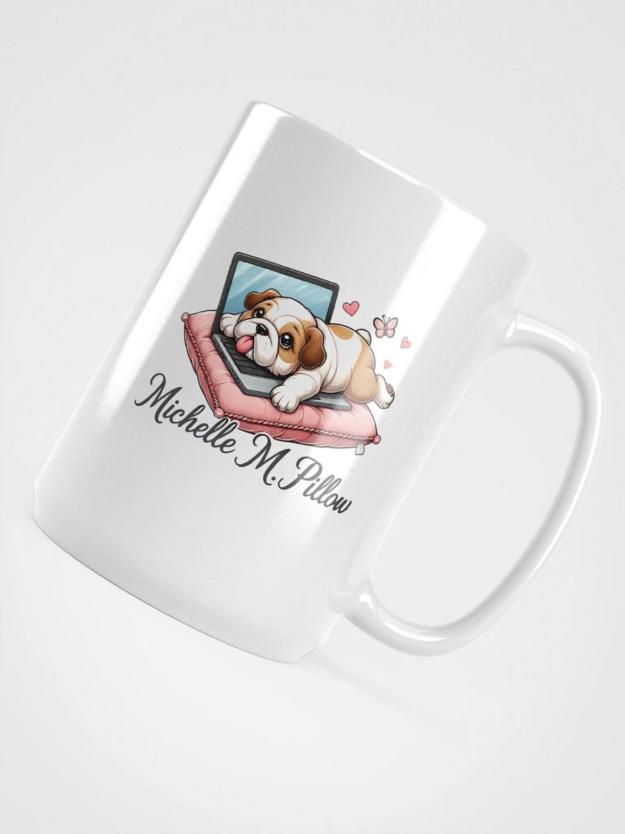 Baby Bella: Bulldog Office Supervisor Glossy White Mug product image (3)