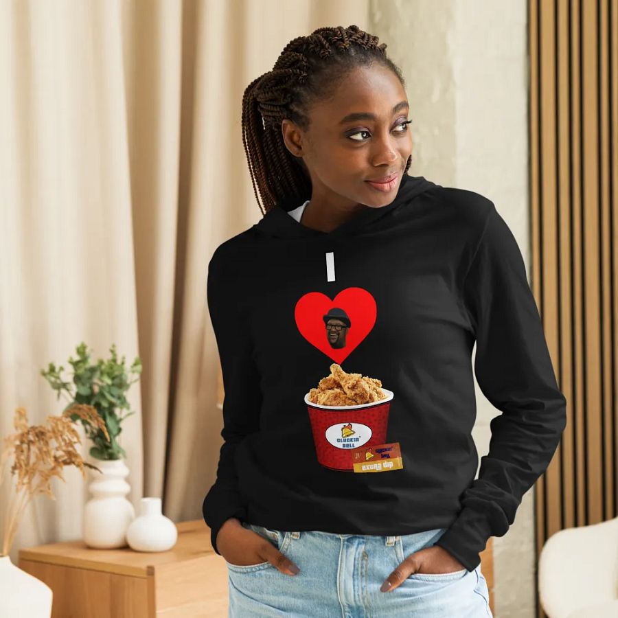 I ❤️ Chicken Hoody product image (7)