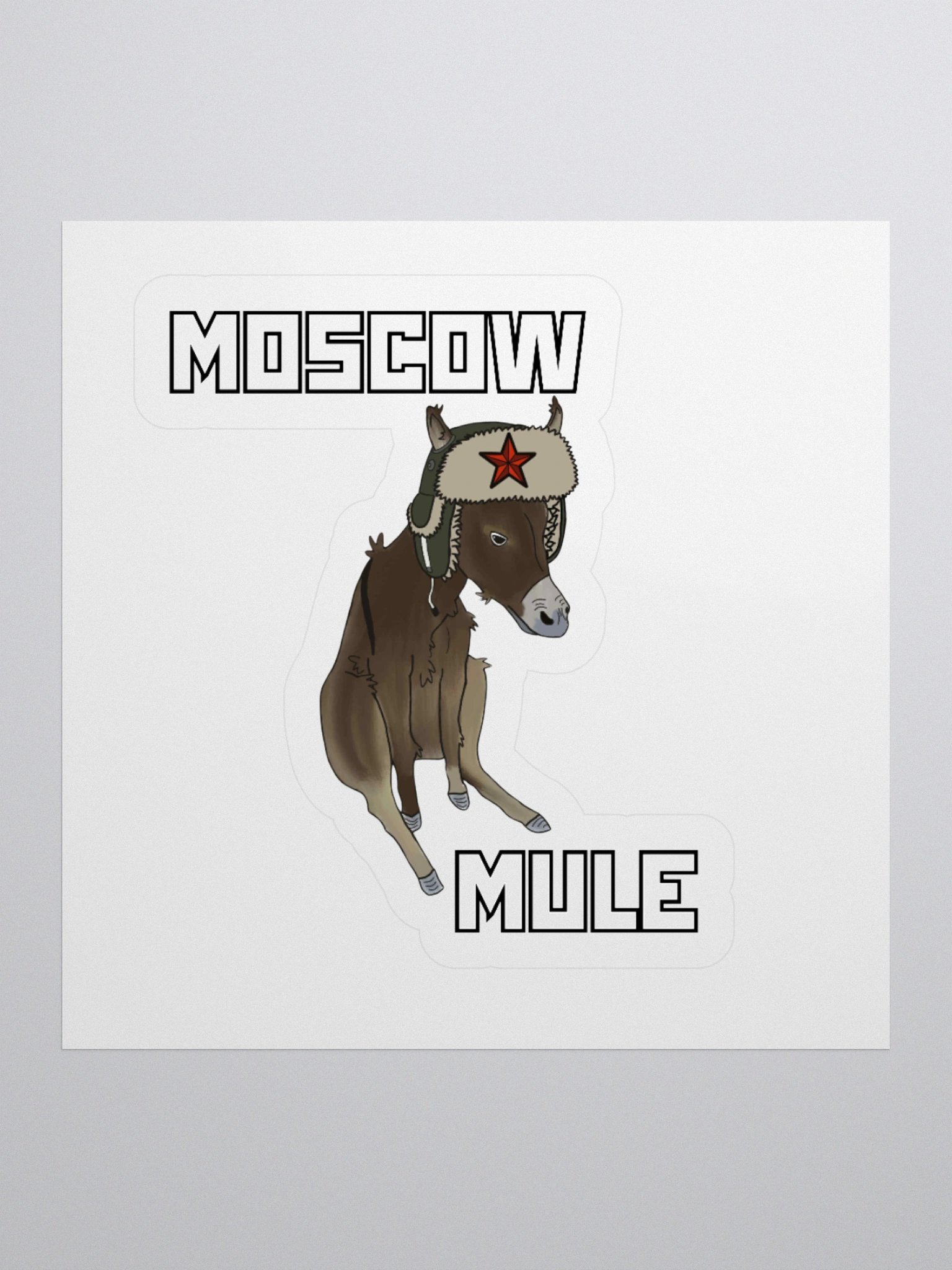 Moscow Mule Sticker product image (1)