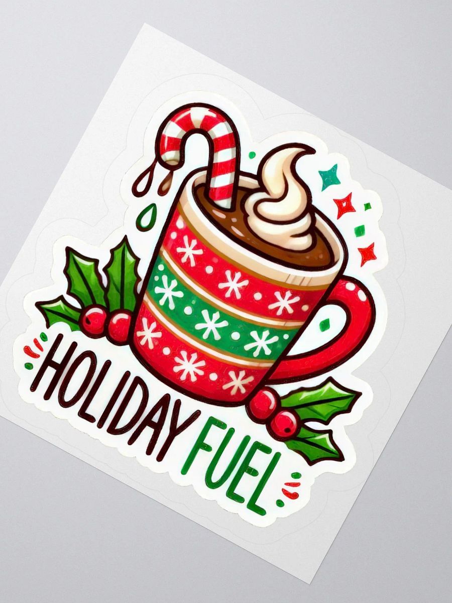 Holiday Fuel Kiss Cut Stickers product image (2)