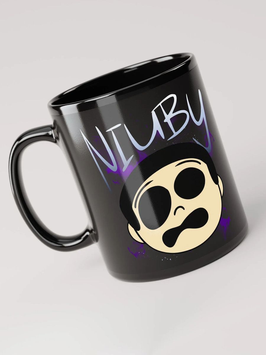 Niuby Cursed | Taza Negra Brillante product image (5)