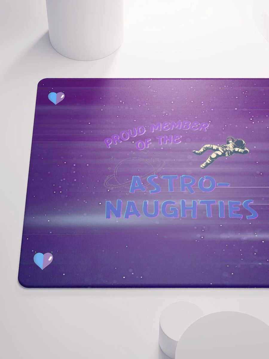 Astro Naughties Mouse Pad (galaxy background) product image (10)