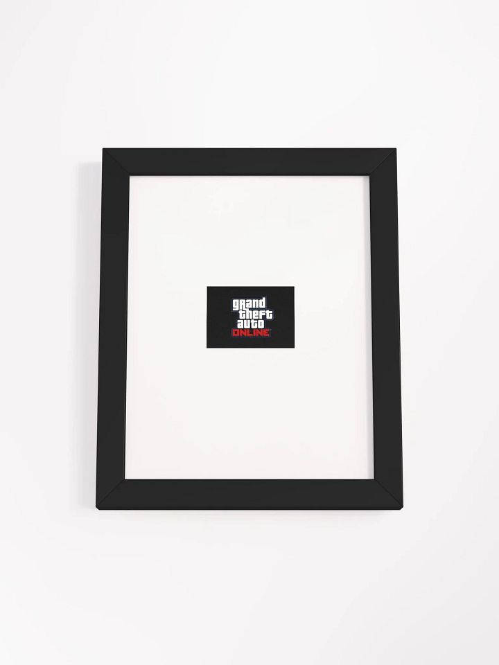 GTA Online Theme Framed Wall Poster product image (1)