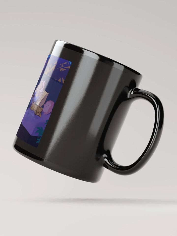 Mykah starting soon screen black mug product image (3)