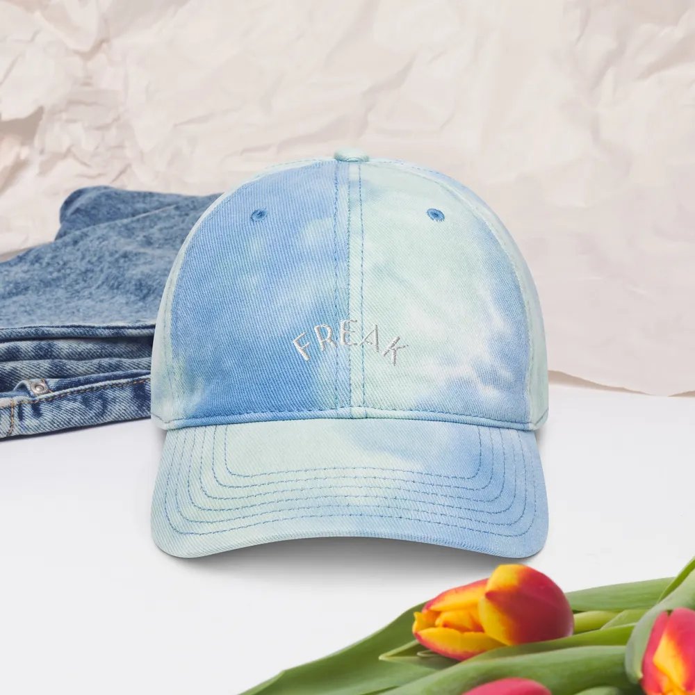 FREAK (Washed Waves) - Tie-Dye Cap product image (6)