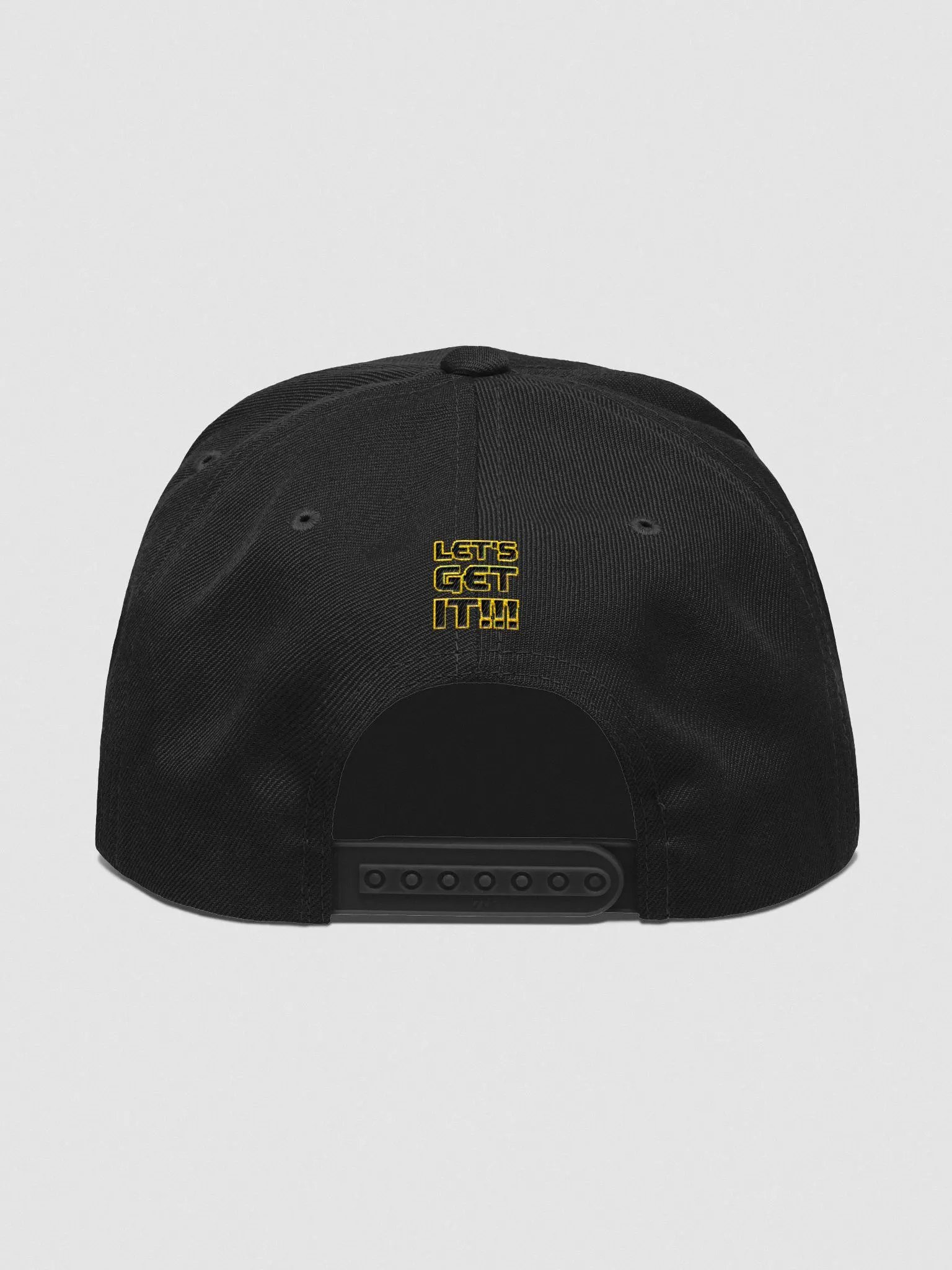 Iconic Black/Yellow Logo Snapback Cap product image (29)