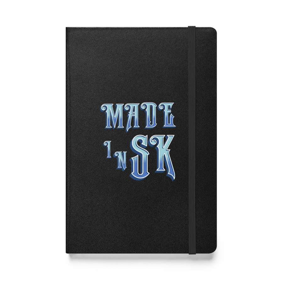 Made In SK Saskatoon Saskatchewan Stylized Hardcover Notebook product image (1)