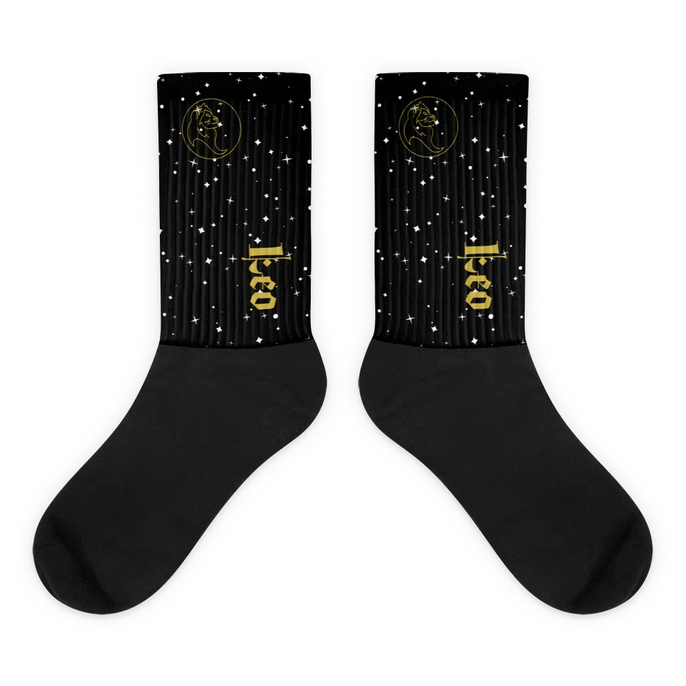 Starry Leo Sublimated Socks product image (1)