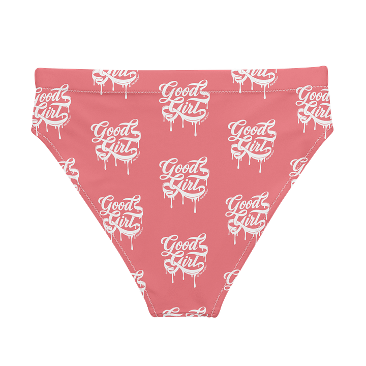 Good Girl High Waist Bikini Bottom Pink product image (2)