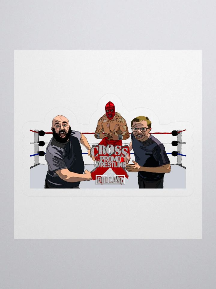 Cross Promo Wrestling Podcast Stickers product image (1)