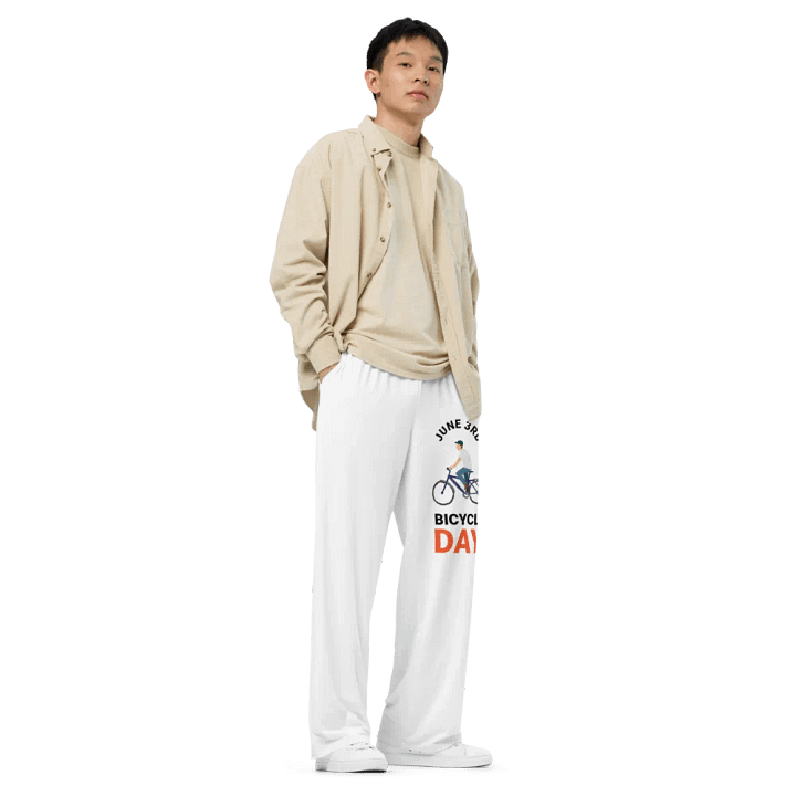 'June 3rd Bicycle Day' Unisex Lounge Pants product image (1)