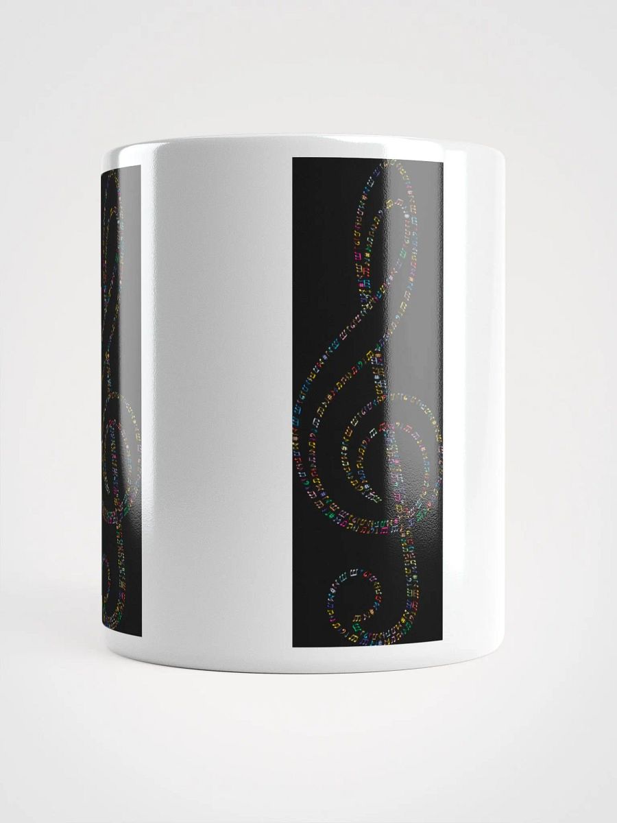 White Glossy Coffee mug-Music Note product image (9)