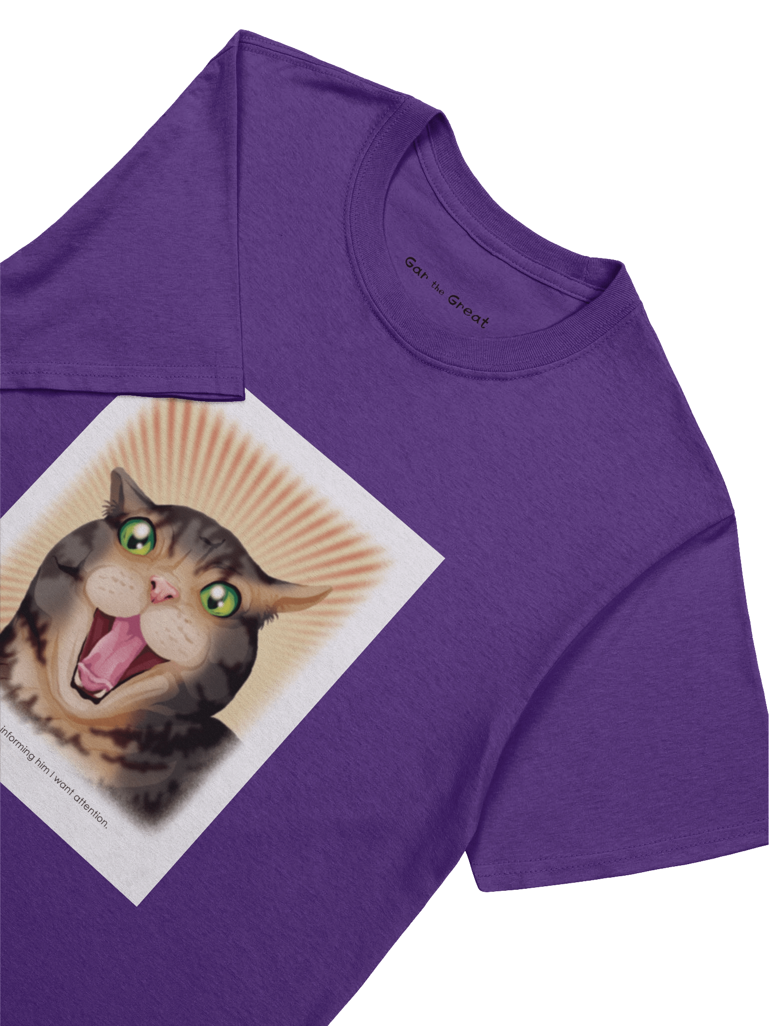 Gar the Great I Want Attention T-Shirt product image (23)