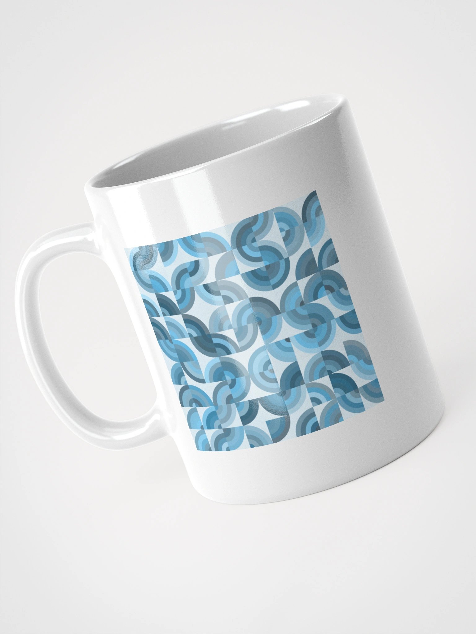 Symmetric Blue Mirage Mug product image (3)