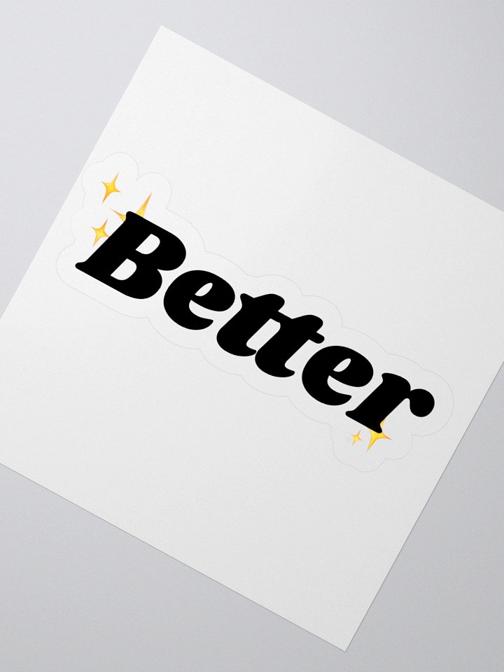 Classic Better Sticker product image (2)
