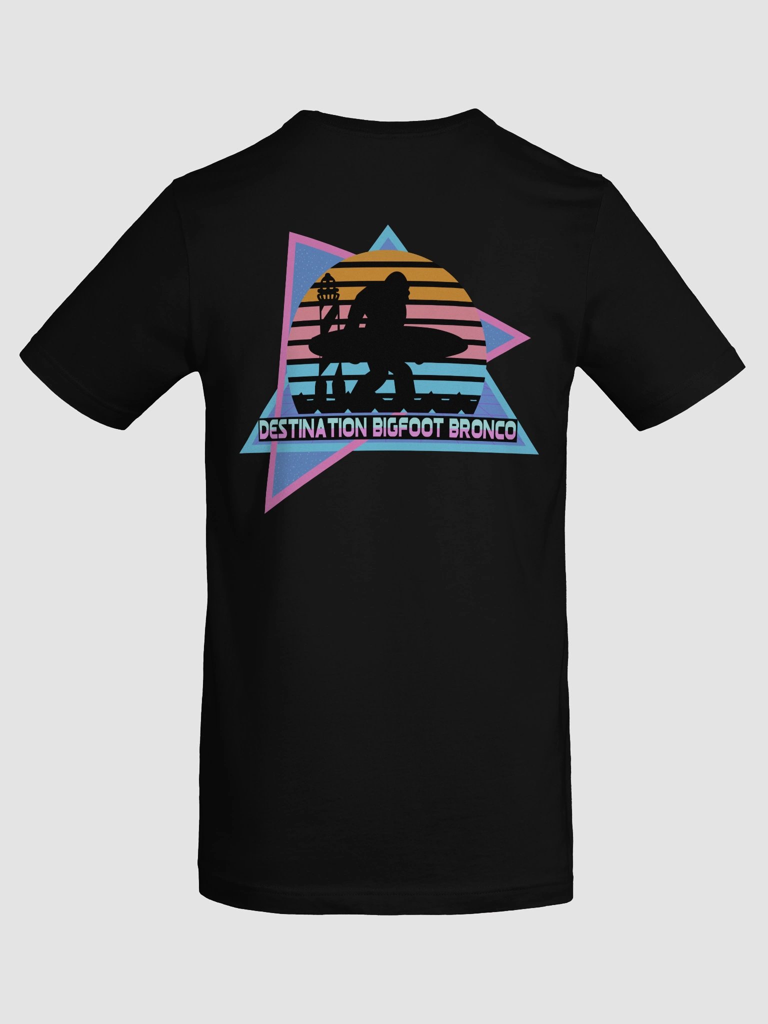Destination Bigfoot Bronco Retro-Inspired T-Shirt (Black) product image (8)