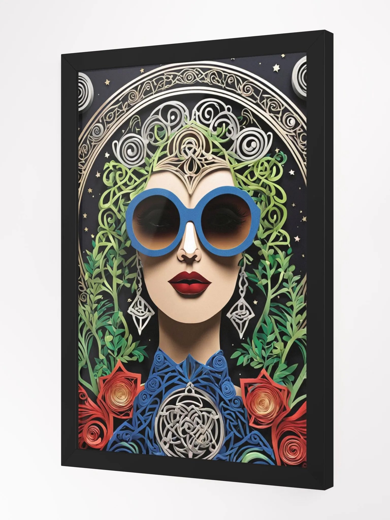 Winter Wiccan 13 - Framed Matte Poster product image (2)