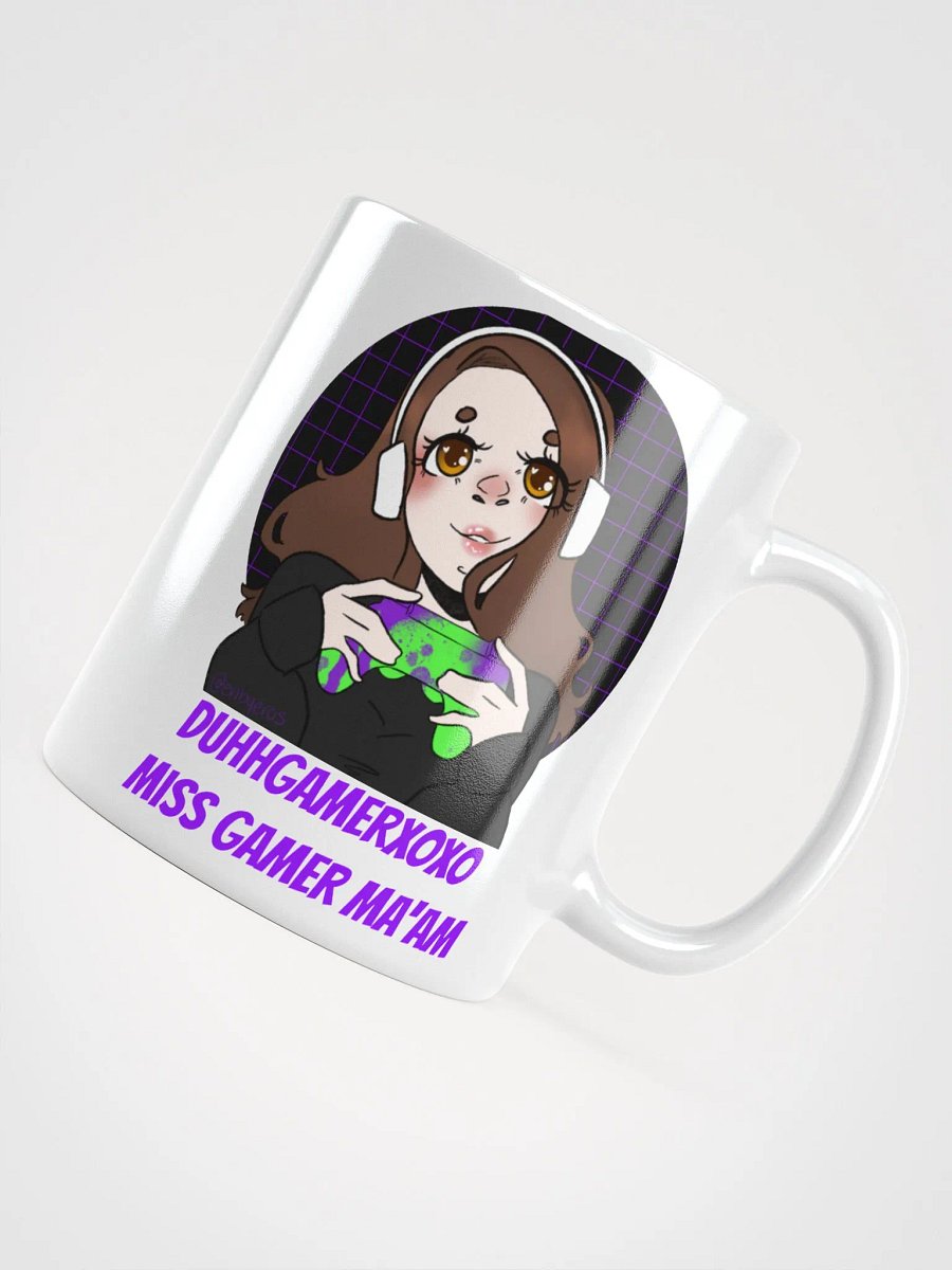 DuhhGamerXOXO/Miss Gamer Ma'am Mug - Purple Text product image (4)