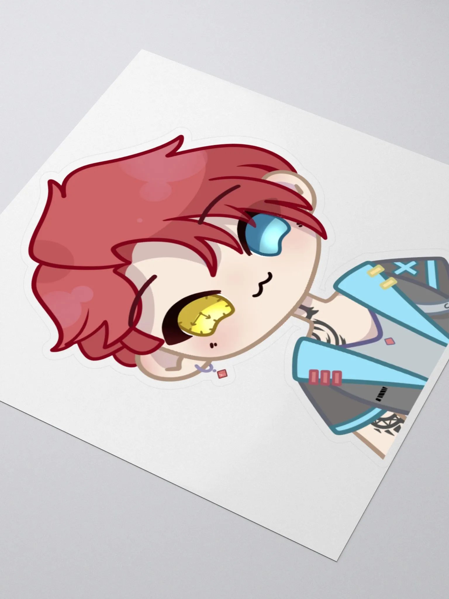 Atlas Chibi Die-Cut sticker product image (3)