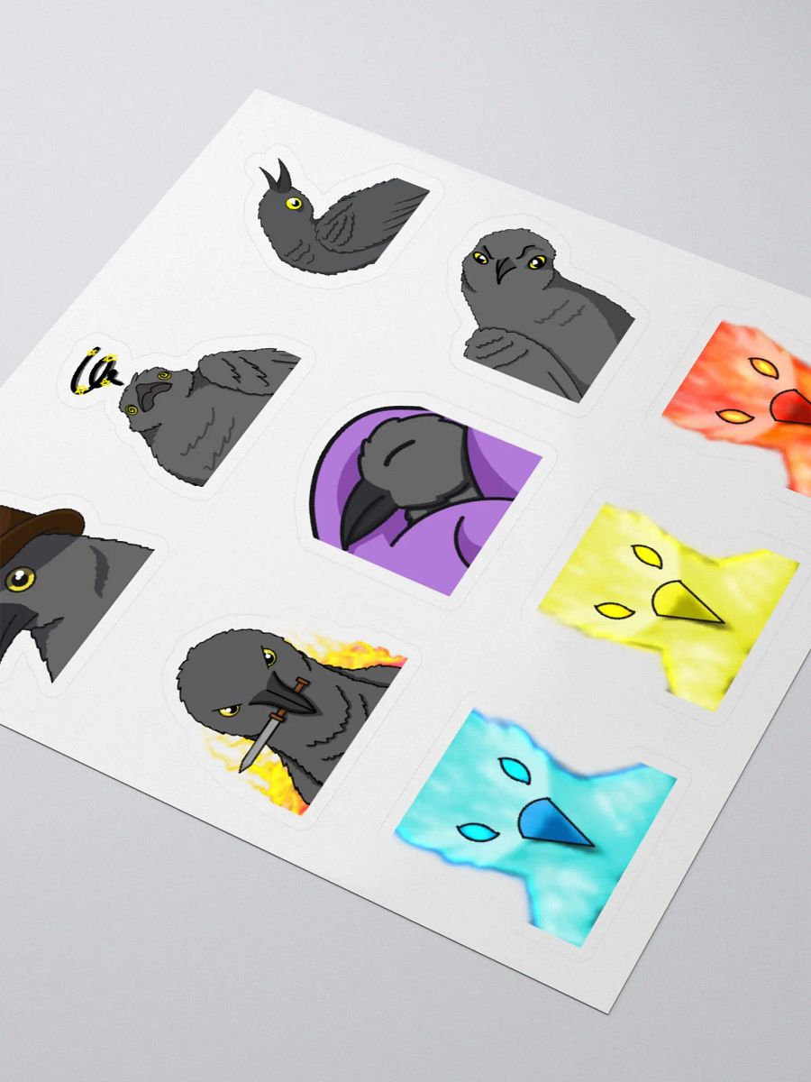 TheSpaceCr0w Emotes Sticker Pack product image (3)