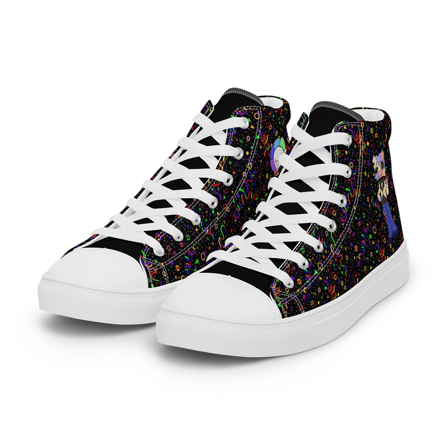 Black Arcade and White Chibi Flower and Jiggy Sneakers product image (30)