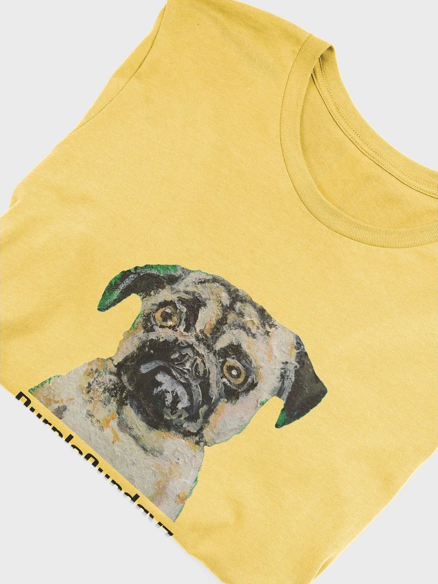 Cute Sad Pug Soft Cotton Tee product image (5)