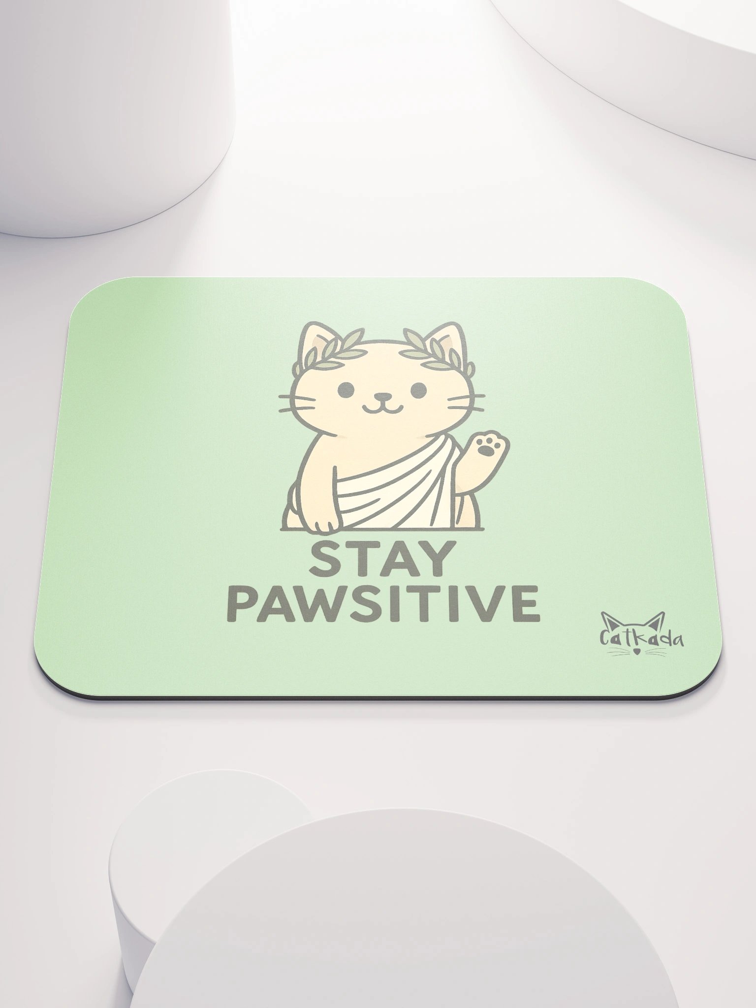 STAY PAWSITIVE MOUSEPAD product image (1)