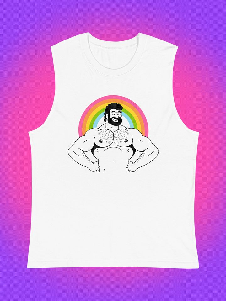 Rainbow Pride Muscle Tank product image (1)