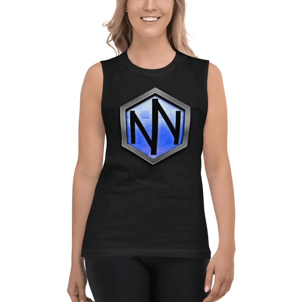 Neo Nobody (Blue) - Sleeveless Shirt product image (4)