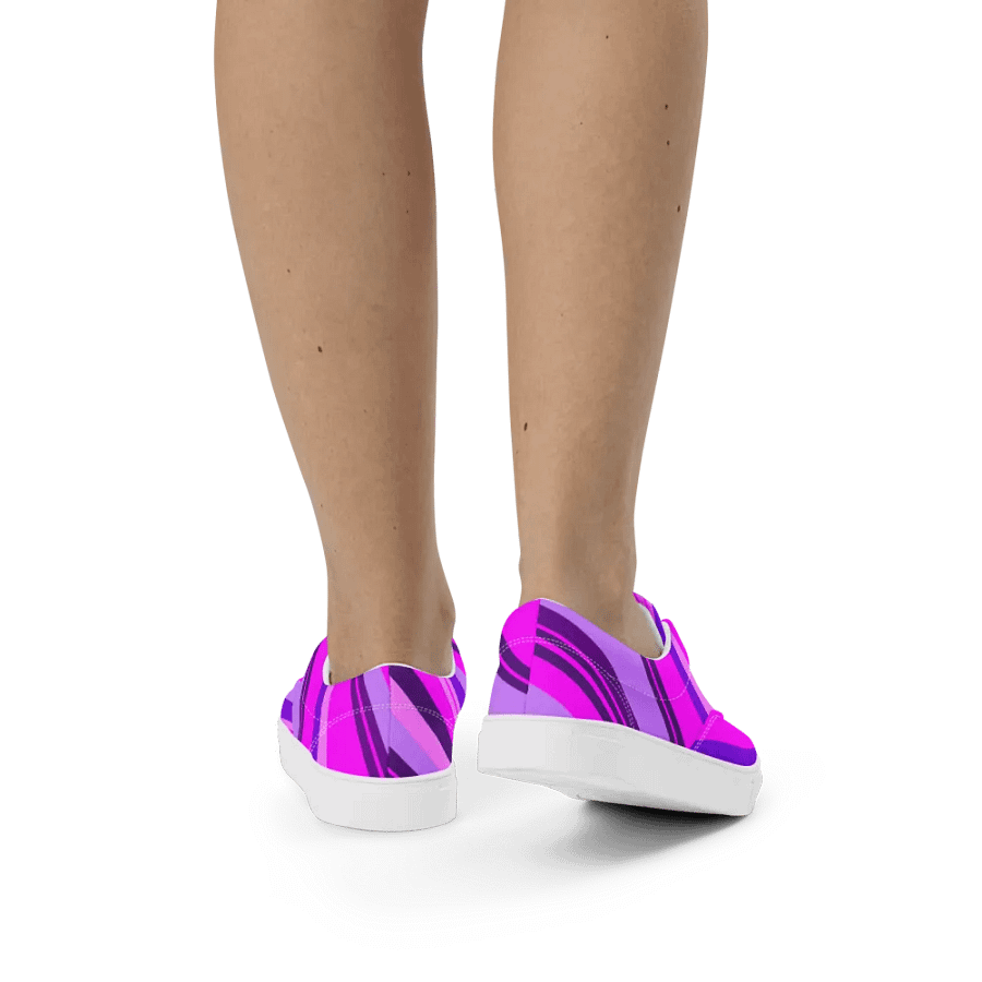 Pink Swirl Lace-Up Shoes product image (11)
