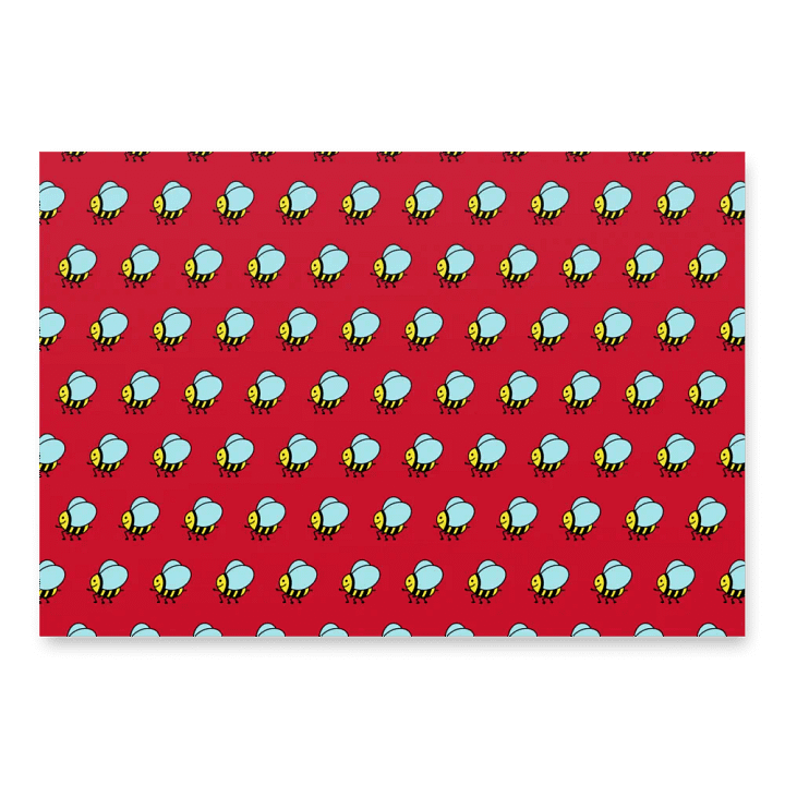 Bee Festive Giftwrap product image (1)