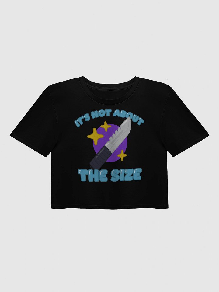 It's Not About the Size Cropped Tee product image (2)