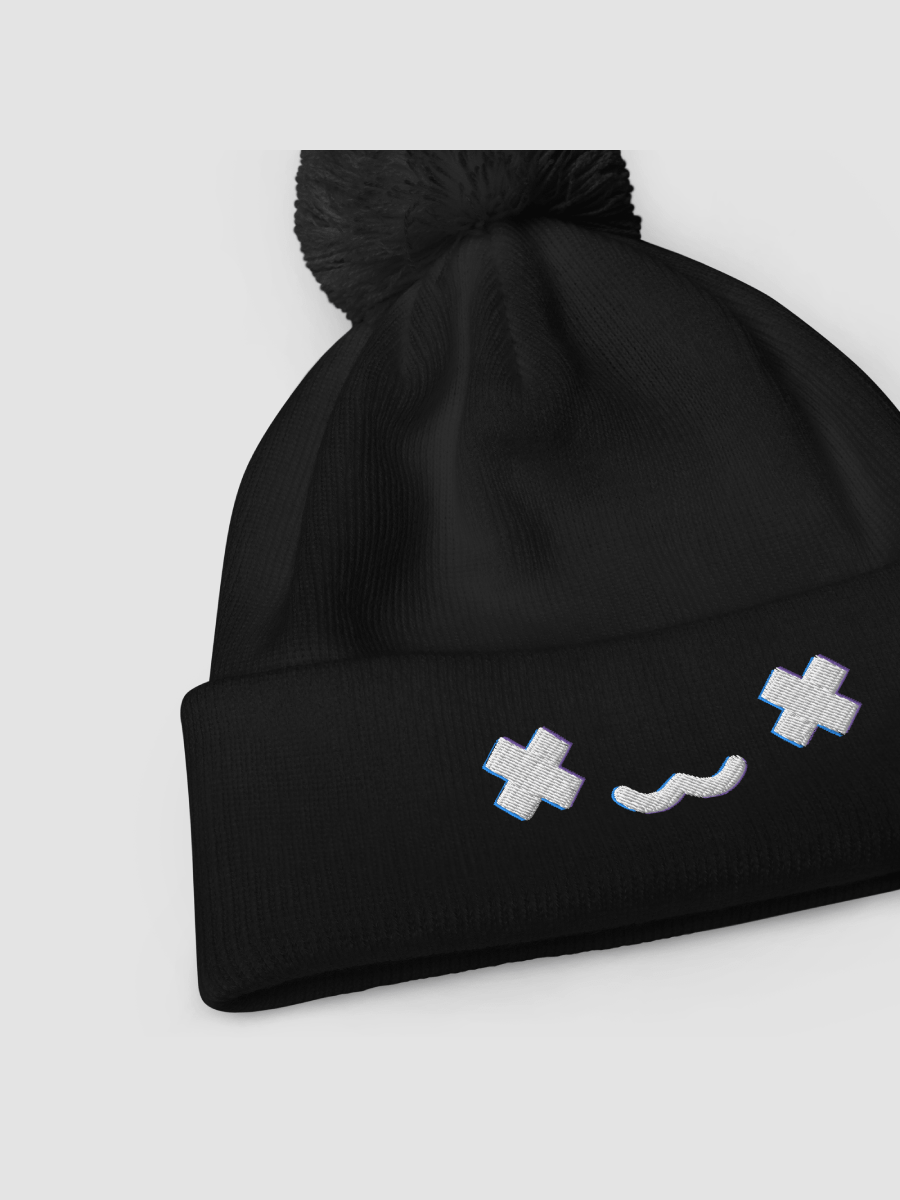 Embroidered Bunny Pom-Pom Beanie product image (2)