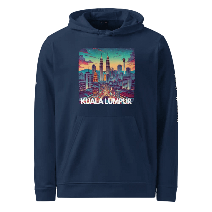Adidas Fleece Hoodie | AI Design Kuala Lumpur city Malaysia product image (1)